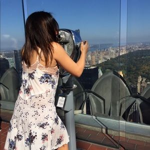 Free people flower dress size S